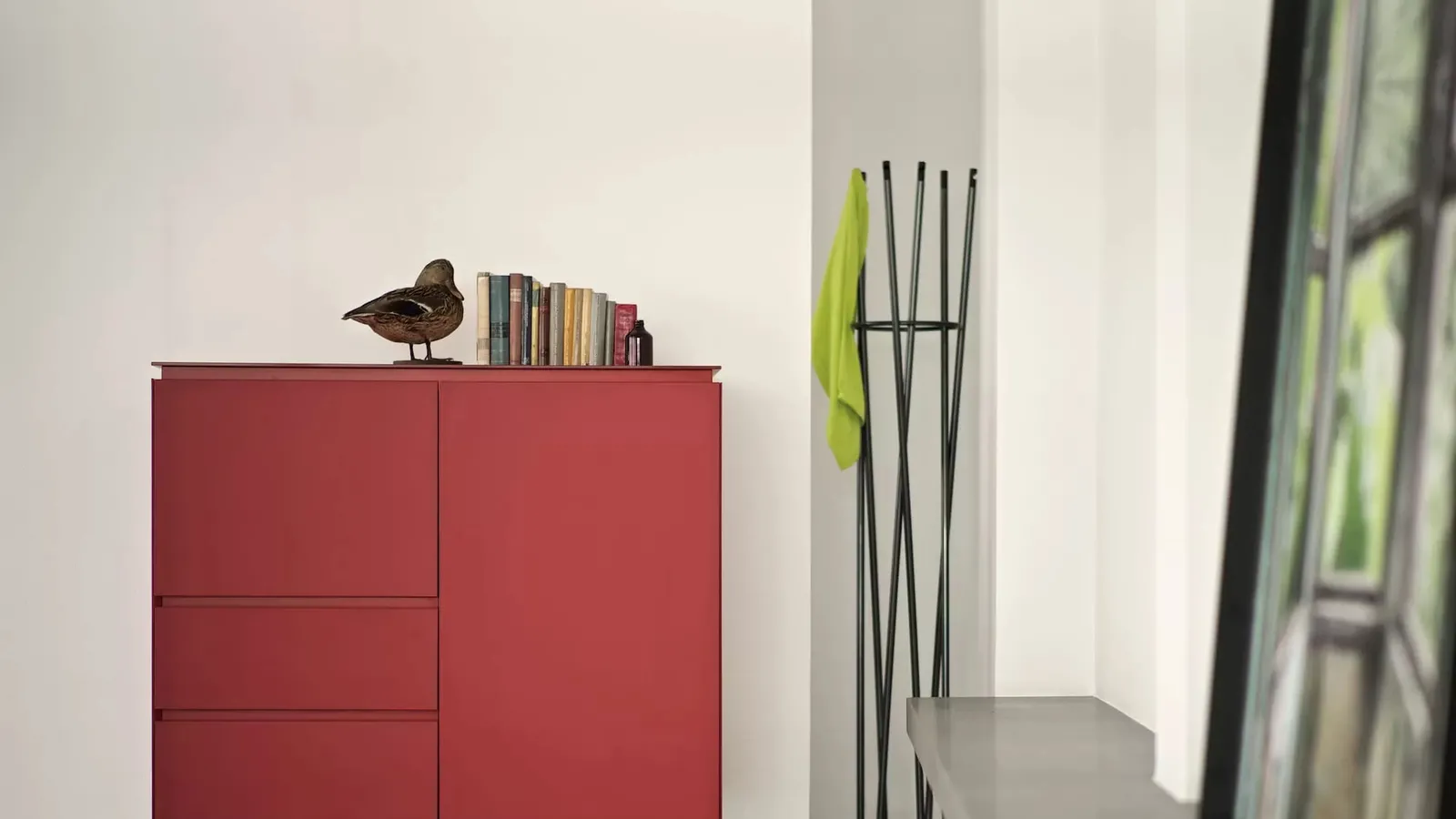 Appendiabiti Hula in acciaio laccato di Bontempi