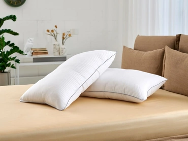 Guanciale Divo imbottito in fibra naturale di Dorelan