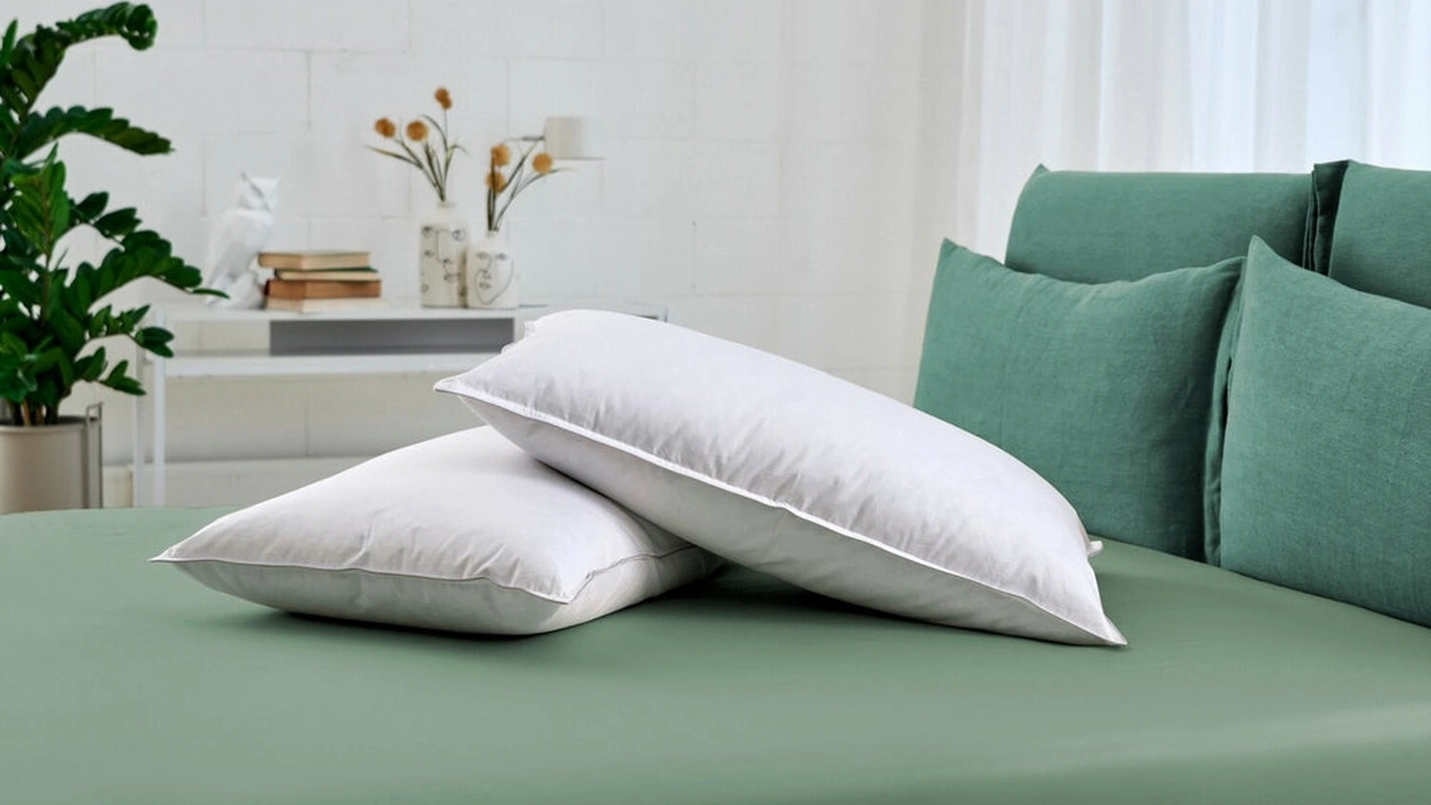 Guanciale in piume Fairy di Dorelan