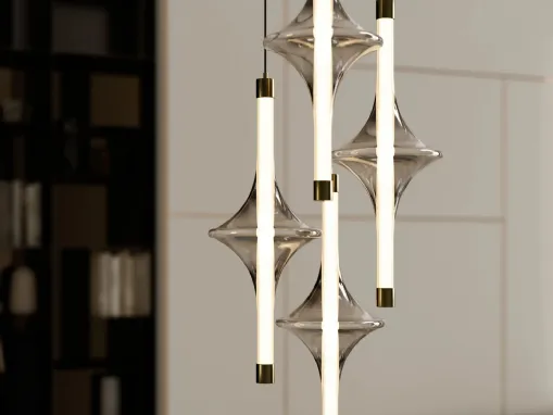 Lampada a sospensione Rain di Bontempi