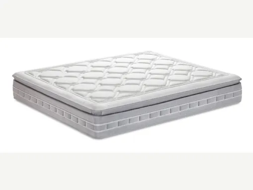 Materasso Animo Pillow Top a molle insacchettate più memory di Manifattura Falomo