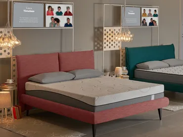 Materasso a molle e myform Corallo di Dorelan