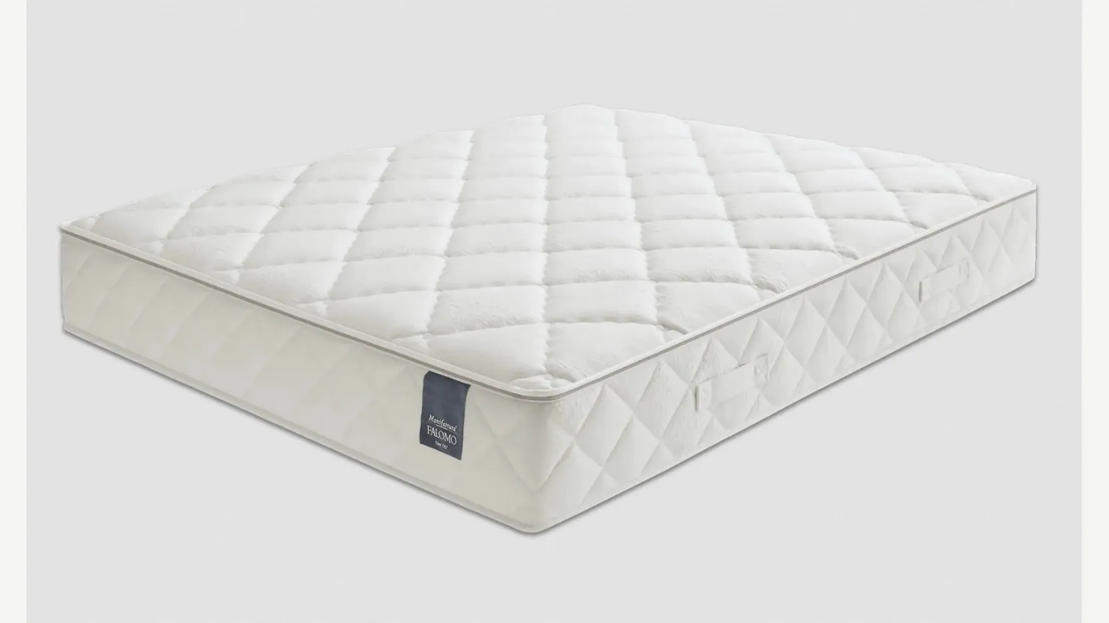 Materasso Evo Memory a molle insacchettate e soya memory di Manifattura Falomo