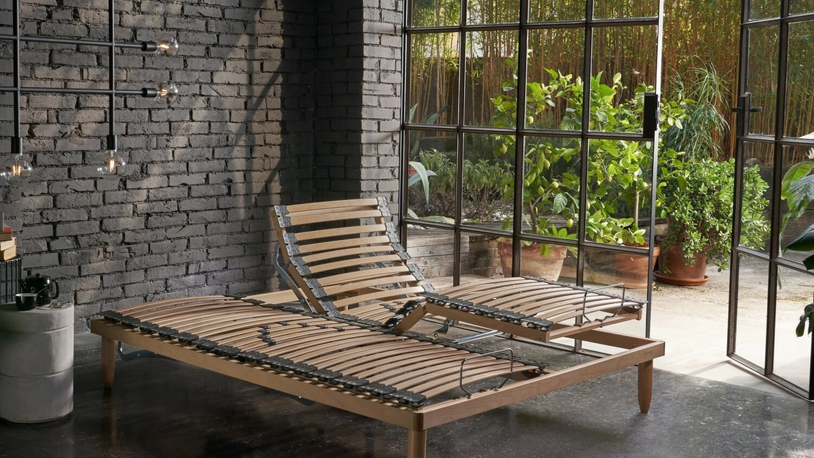 Rete in legno Natural 38 Elettrica di Dorelan