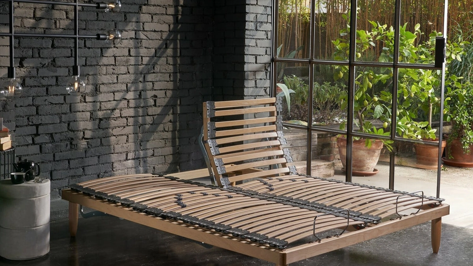 Rete in legno Natural 38 Elettrica di Dorelan