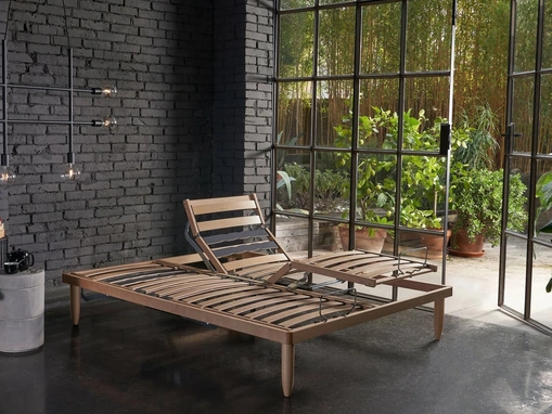 Rete in legno Natural 68 Elettrica di Dorelan