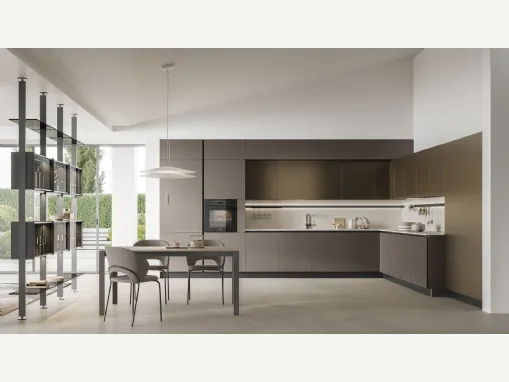 Aliant 3 Terra, Copper Brown, top Neolith Retrostone