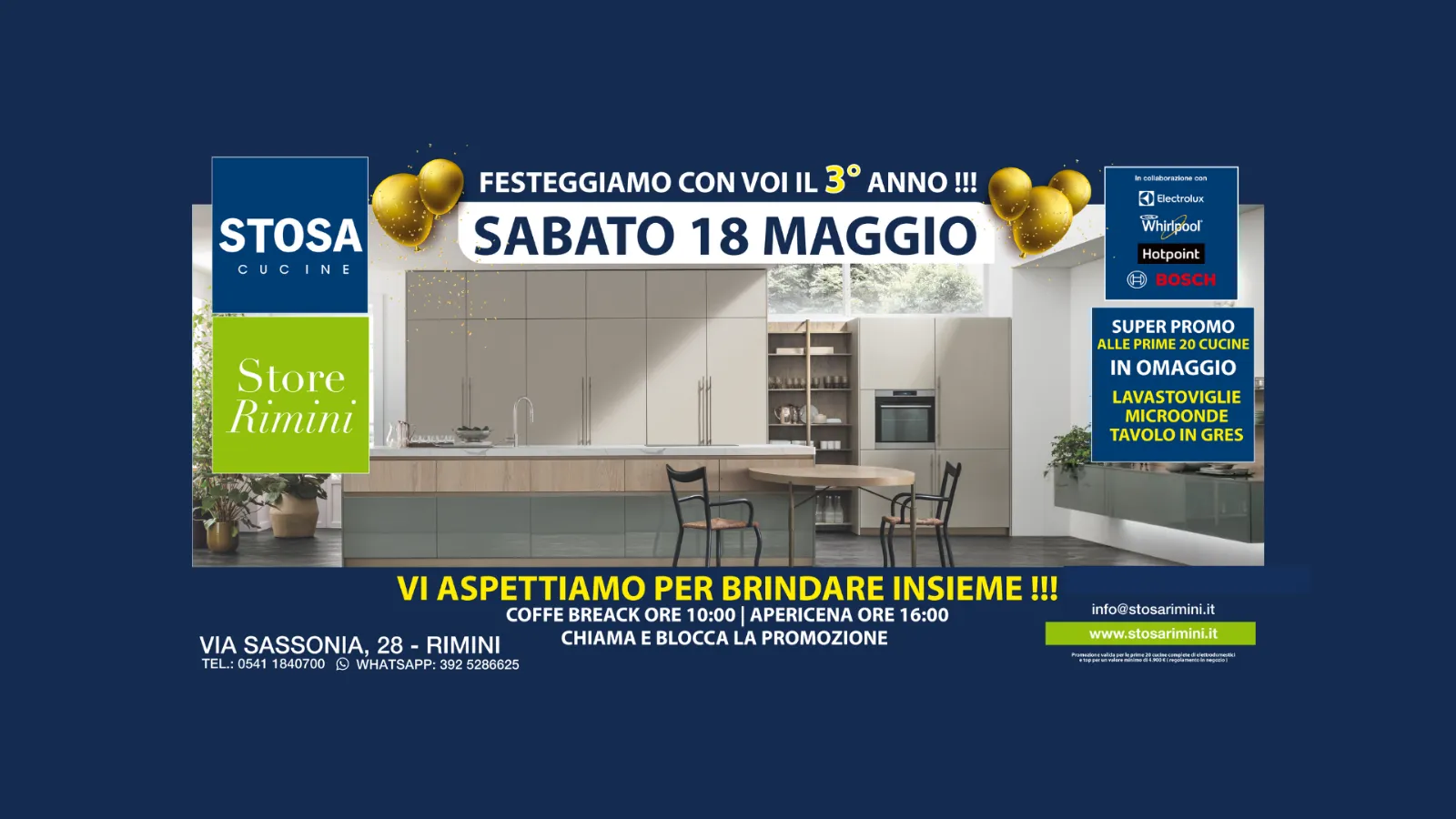Promo Anniversario Stosa Fermo
