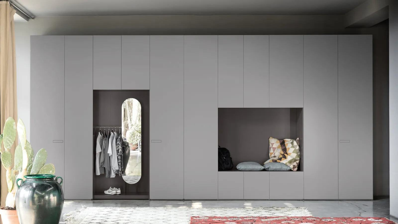 Armadio Alfa con Nicchia di Novamobili