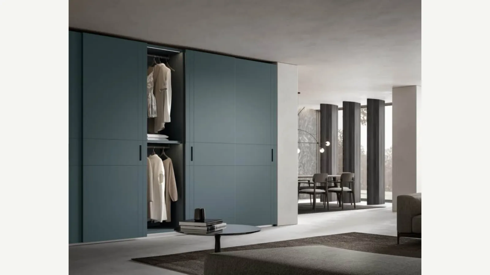 Armadio Linea New in laccato Galatea di Veneran