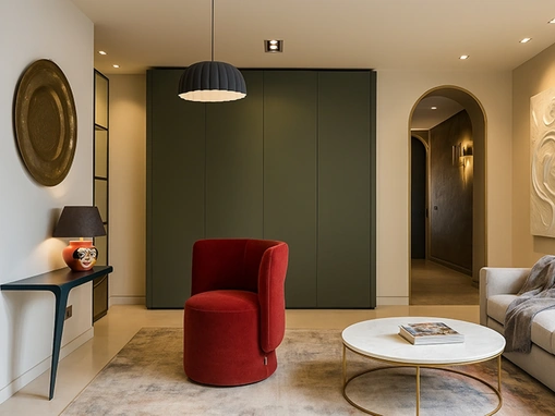 Armadio Ottanta laccato opaco di Voltan