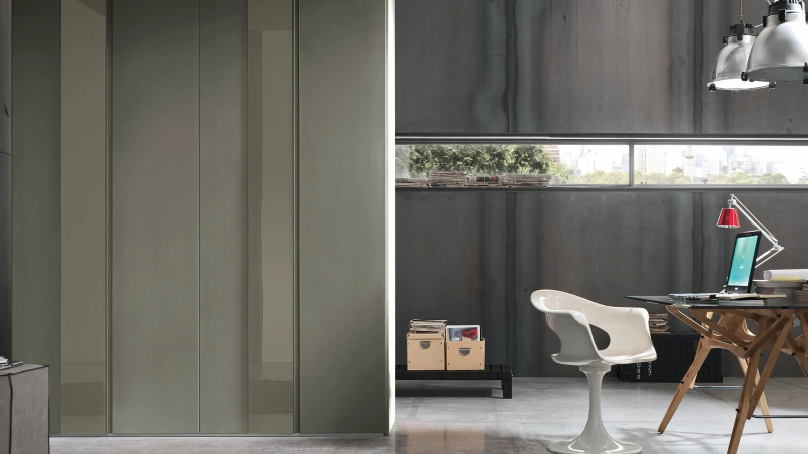 Armadio con anta battente Step Decor di Maronese