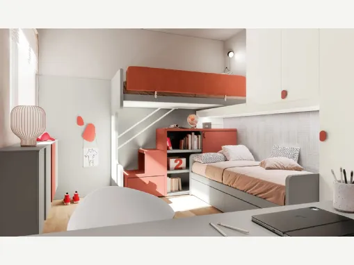 Cameretta Layout 16B di Doimo Cityline
