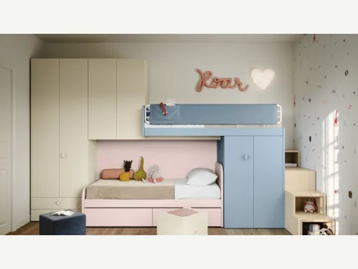 Cameretta Kids space 07 di Nidi