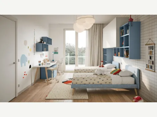 Cameretta Kids space 08 di Nidi