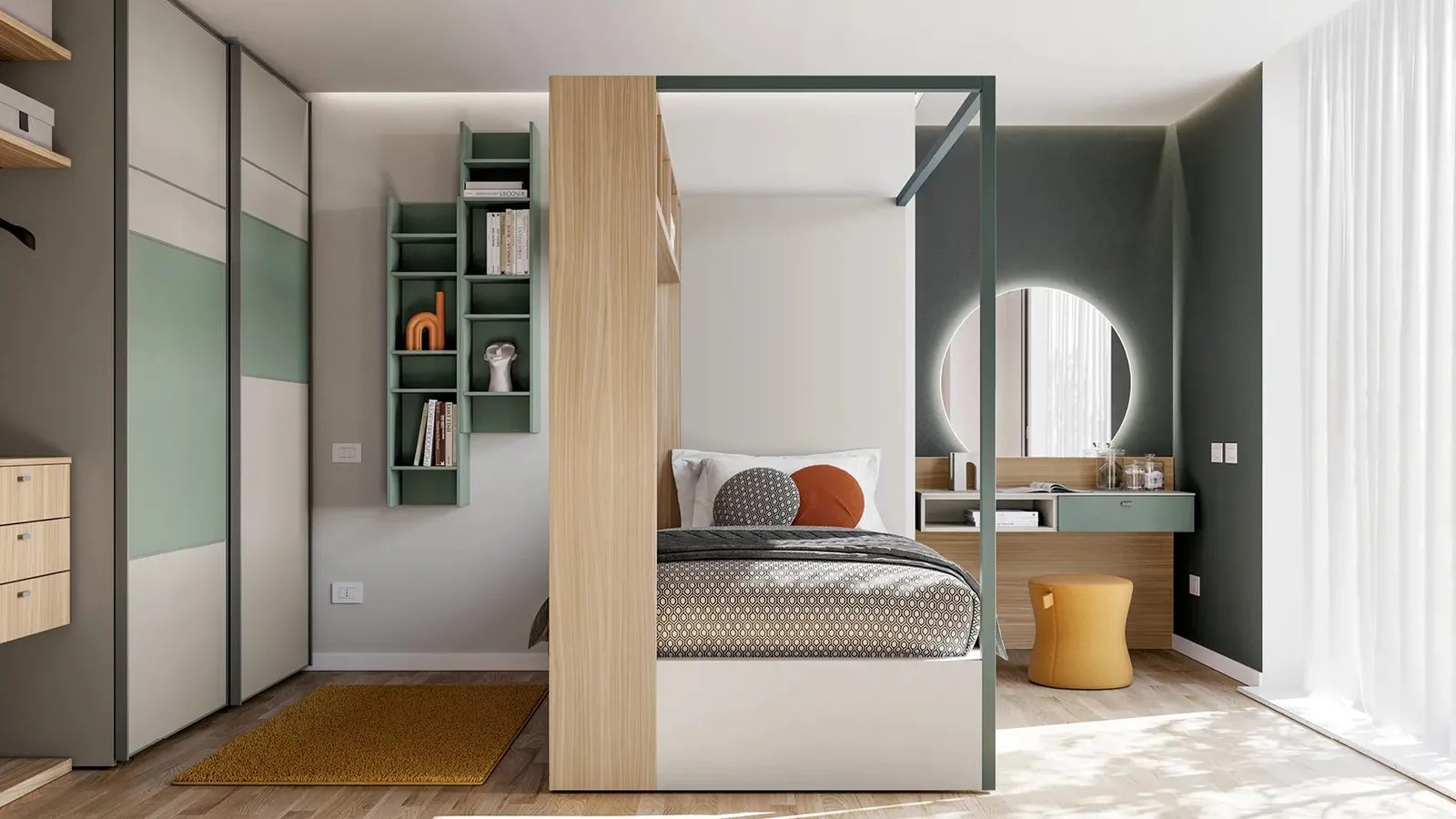 Cameretta Layout 04A di Doimo Cityline