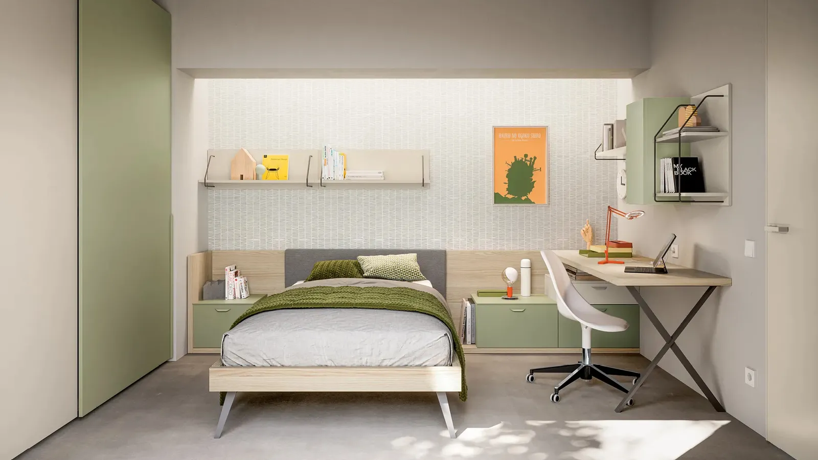 Cameretta Layout 05A di Doimo Cityline