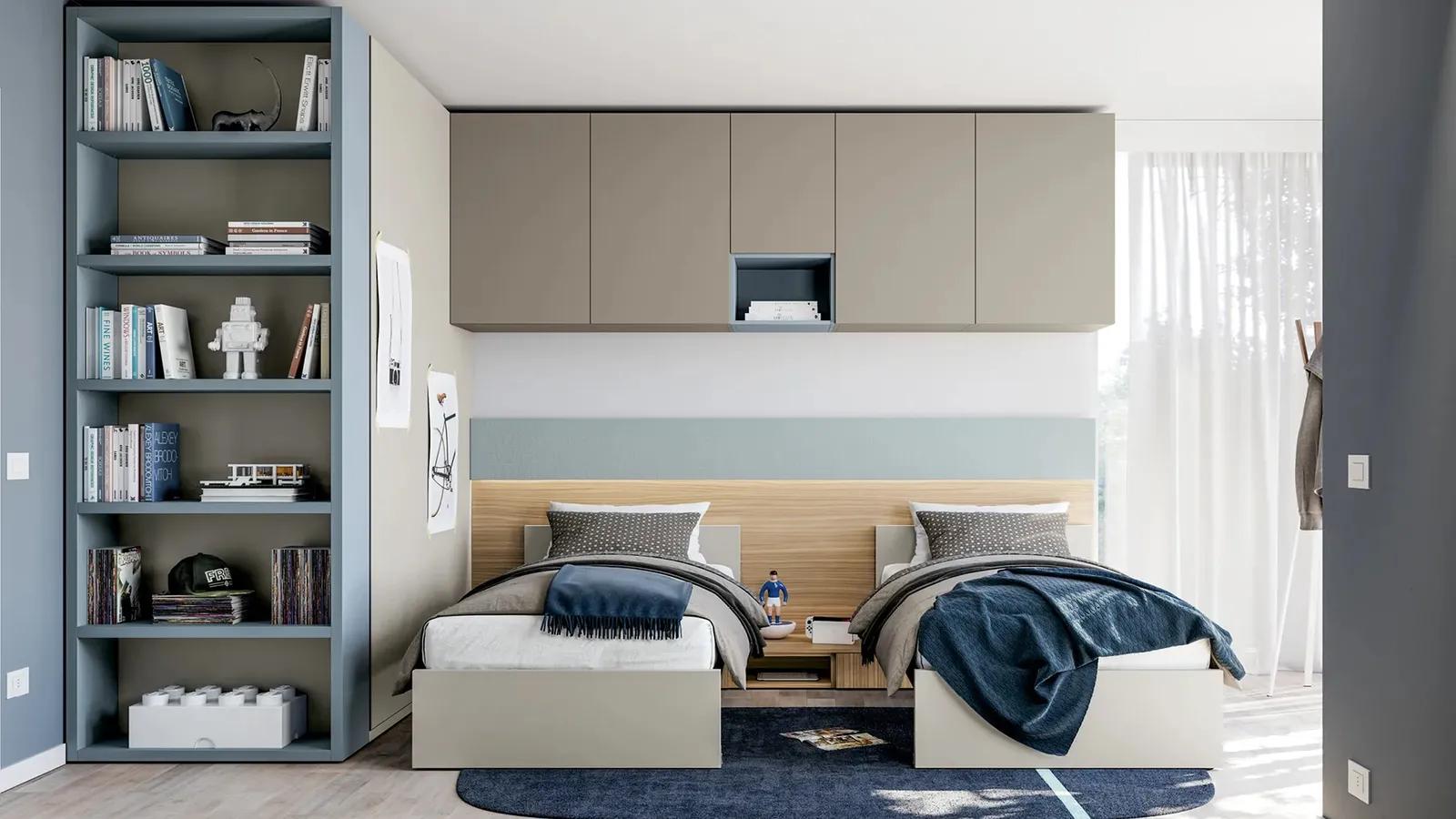 Cameretta Layout 06B di Doimo Cityline