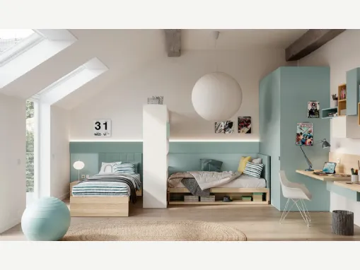 Cameretta Layout 07B di Doimo Cityline