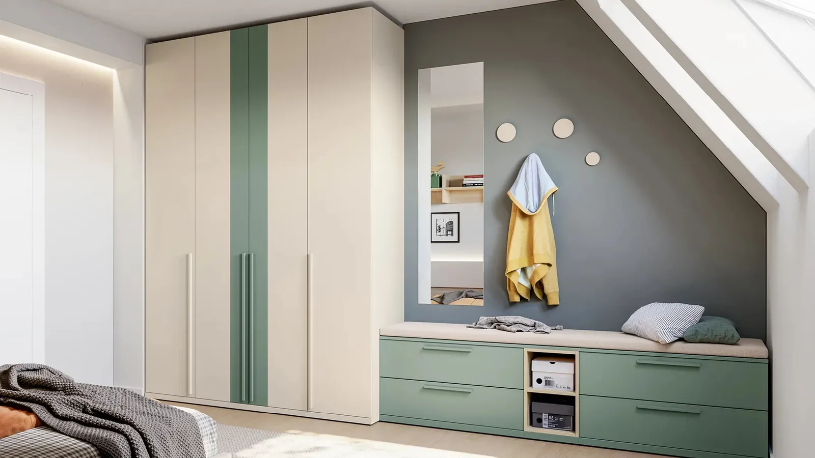 Cameretta Layout 12A di Doimo Cityline