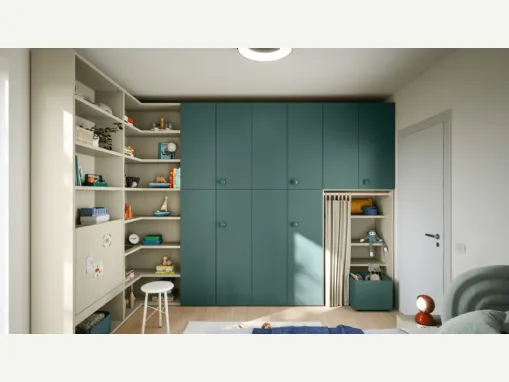 Cameretta Kids space 04 di Nidi