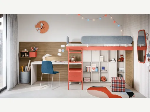 Cameretta Kids space 13 di Nidi