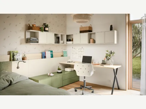 Cameretta Kids space 18 di Nidi