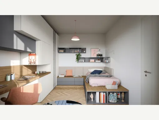 Cameretta Kids space 20 di Nidi
