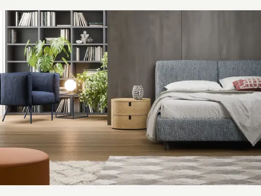 Comodino in legno Vesta di Novamobili