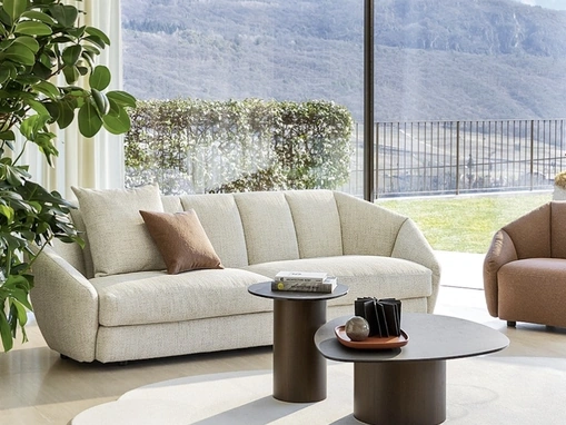 Divano lineare Jill di Calligaris