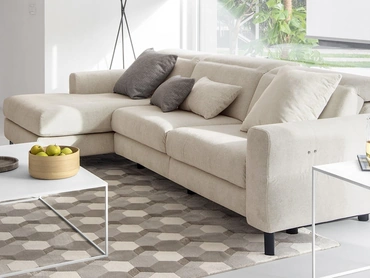 Divano con penisola Norma di Calligaris