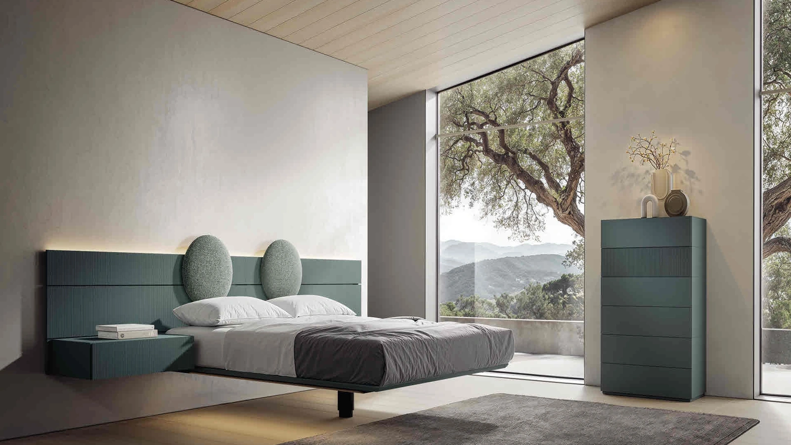 Letto 911 con box contenitore di Veneran