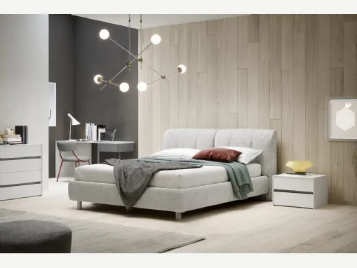 Letto Belleville con box contenitore di Novamobili