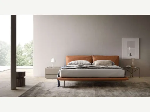 Letto Cali con testiera di Presotto
