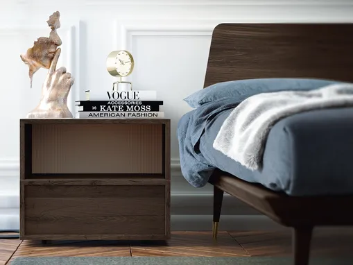 Letto Cocò in Legno con testiera di Callesella