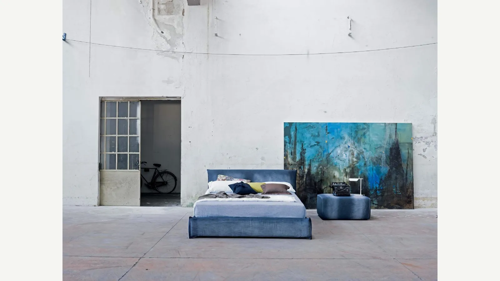 Letto matrimoniale con testiera Dido di Veneran