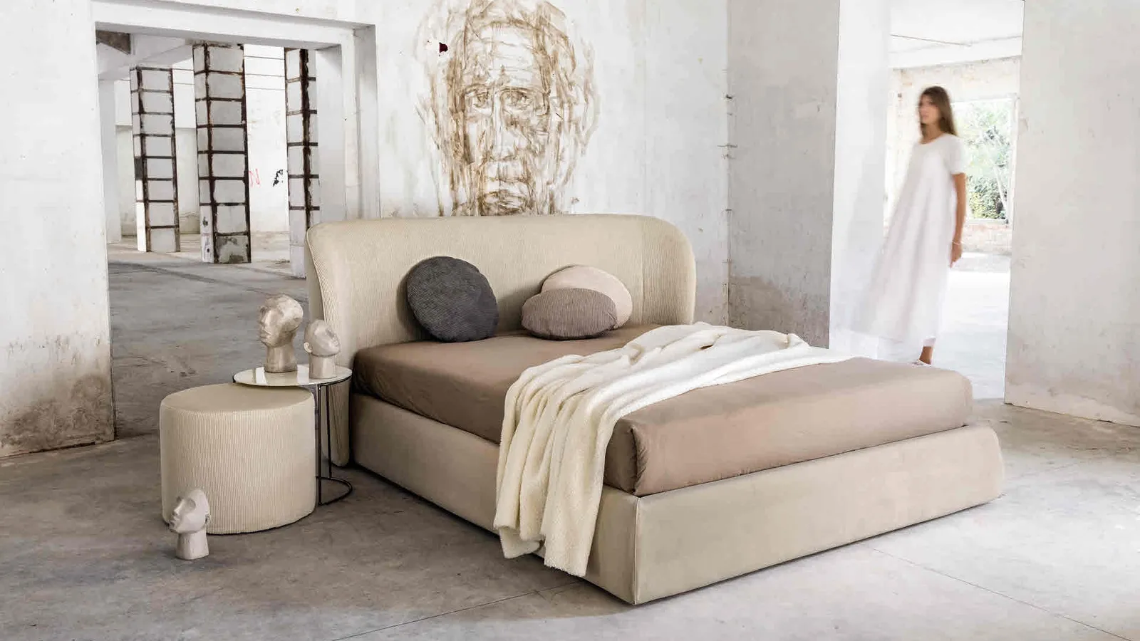 Letto Dior con box contenitore di Veneran