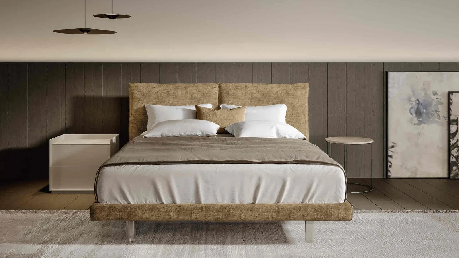 Letto matrimoniale Drop di Veneran