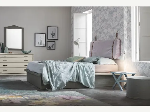 Letto con box contenitore Helios di Callesella