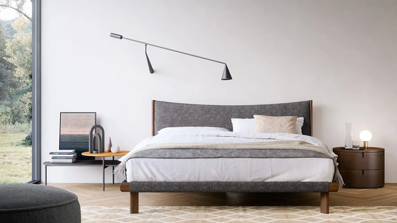 Letto matrimoniale Mizu di Novamobili