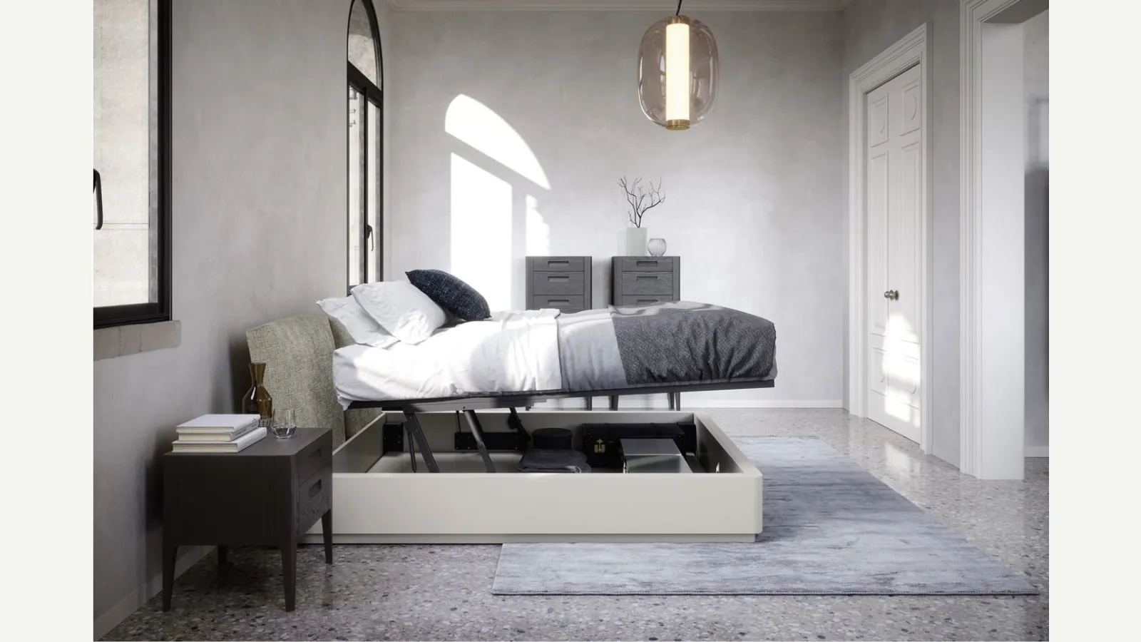 Letto Nido con box contenitore di Novamobili