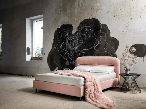 Letto in tessuto Noah di Veneran