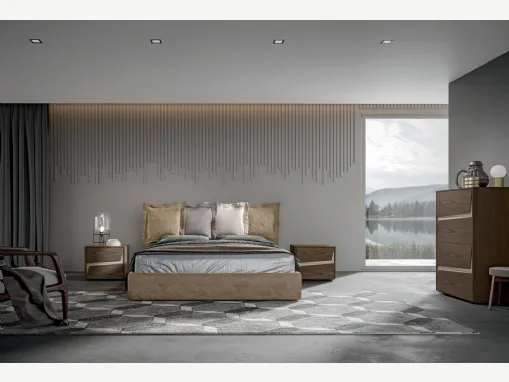 Letto in econabuk Pivot di Veneran