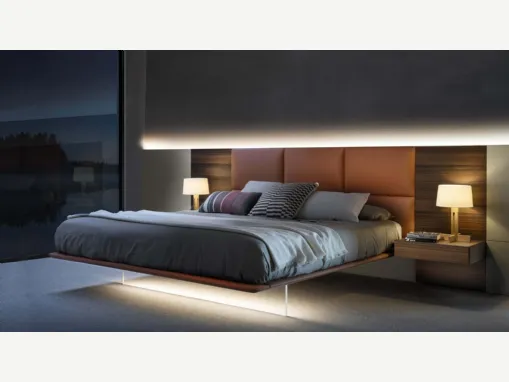 Letto con boiserie Dama di Presotto