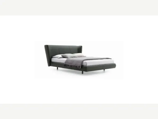 Letto in tessuto con testiera Royal di Ditre Italia