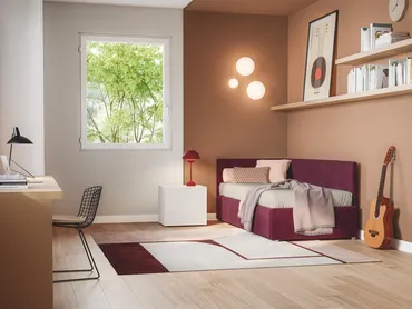 Daybed singolo con letto estraibile Maya di Twils