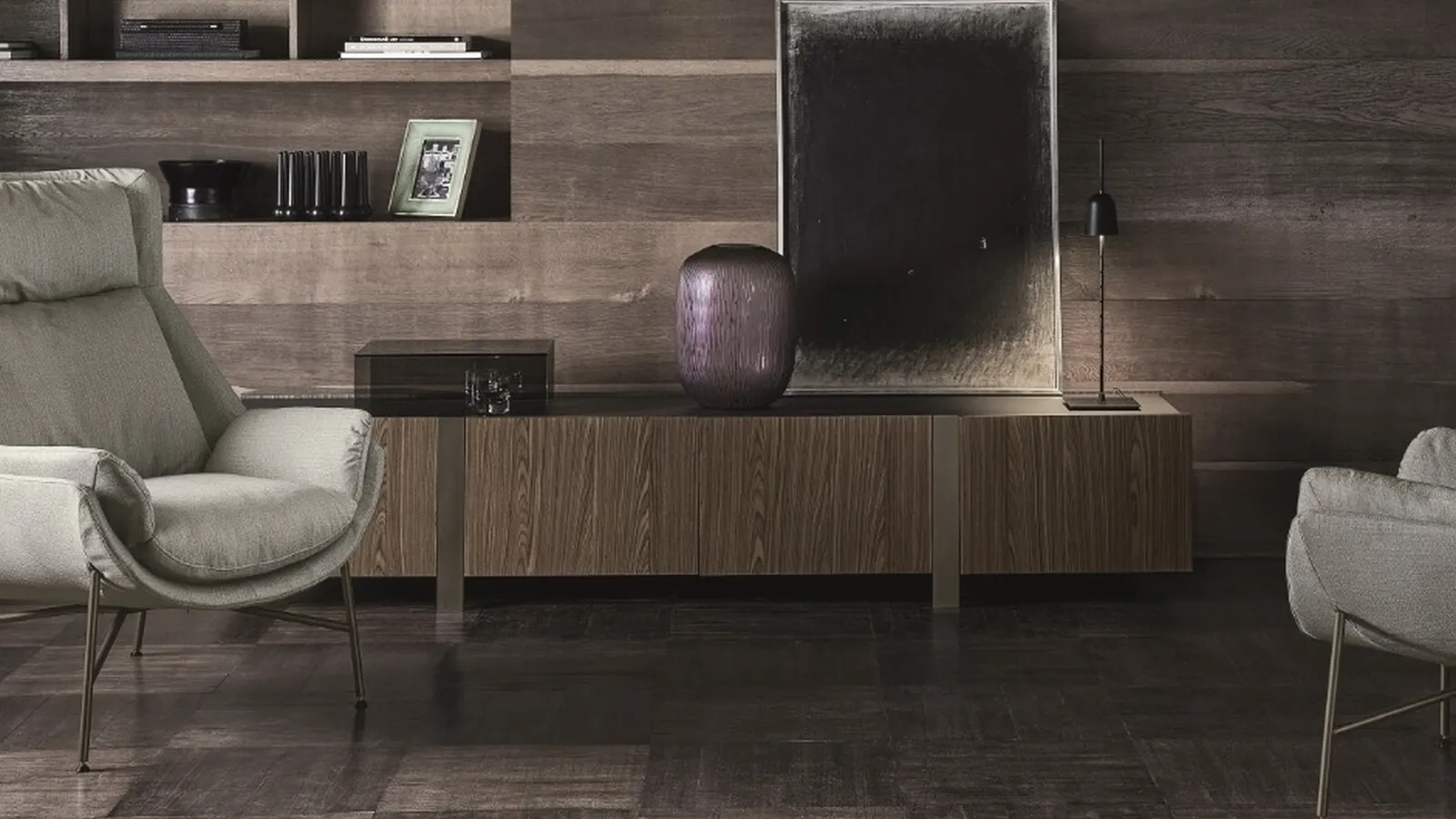 Madia Beam in legno e metallo di Ditre Italia