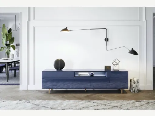 Madia Box 18 08 in laccato lucido di Novamobili
