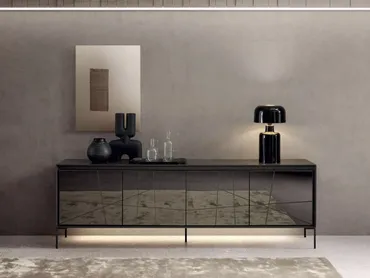 Madia Neck con ante a specchio di Presotto