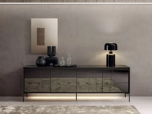 Madia Neck con ante a specchio di Presotto